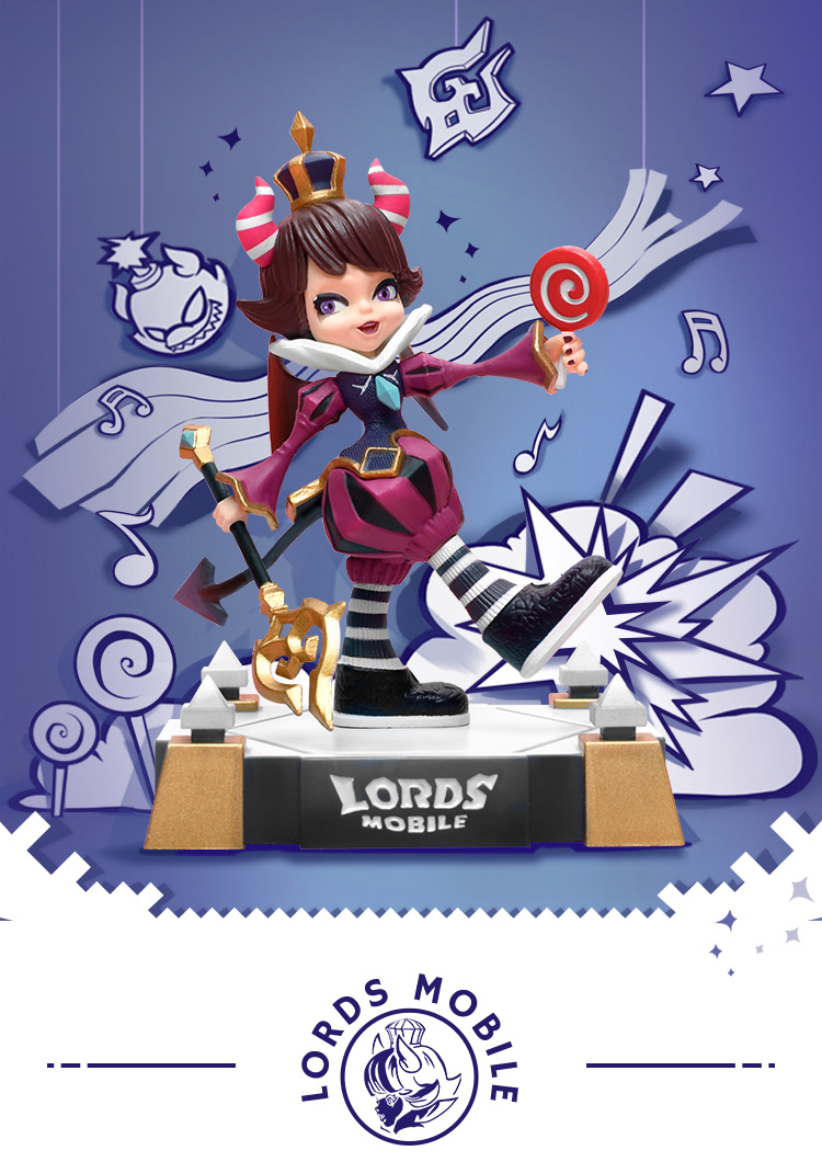 LORDS MOBILE PETITE DEVIL FIGURE VICTORY VERSION- IGG Merchandise